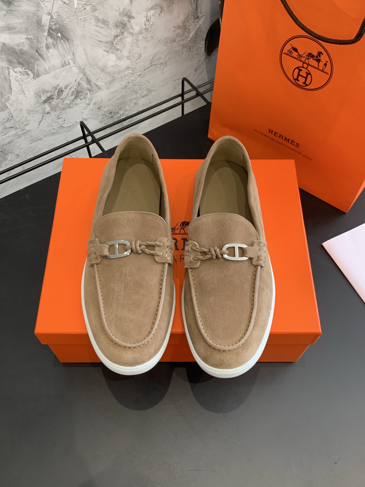 Bagsaaa H**me5 Ignacio loafer brown