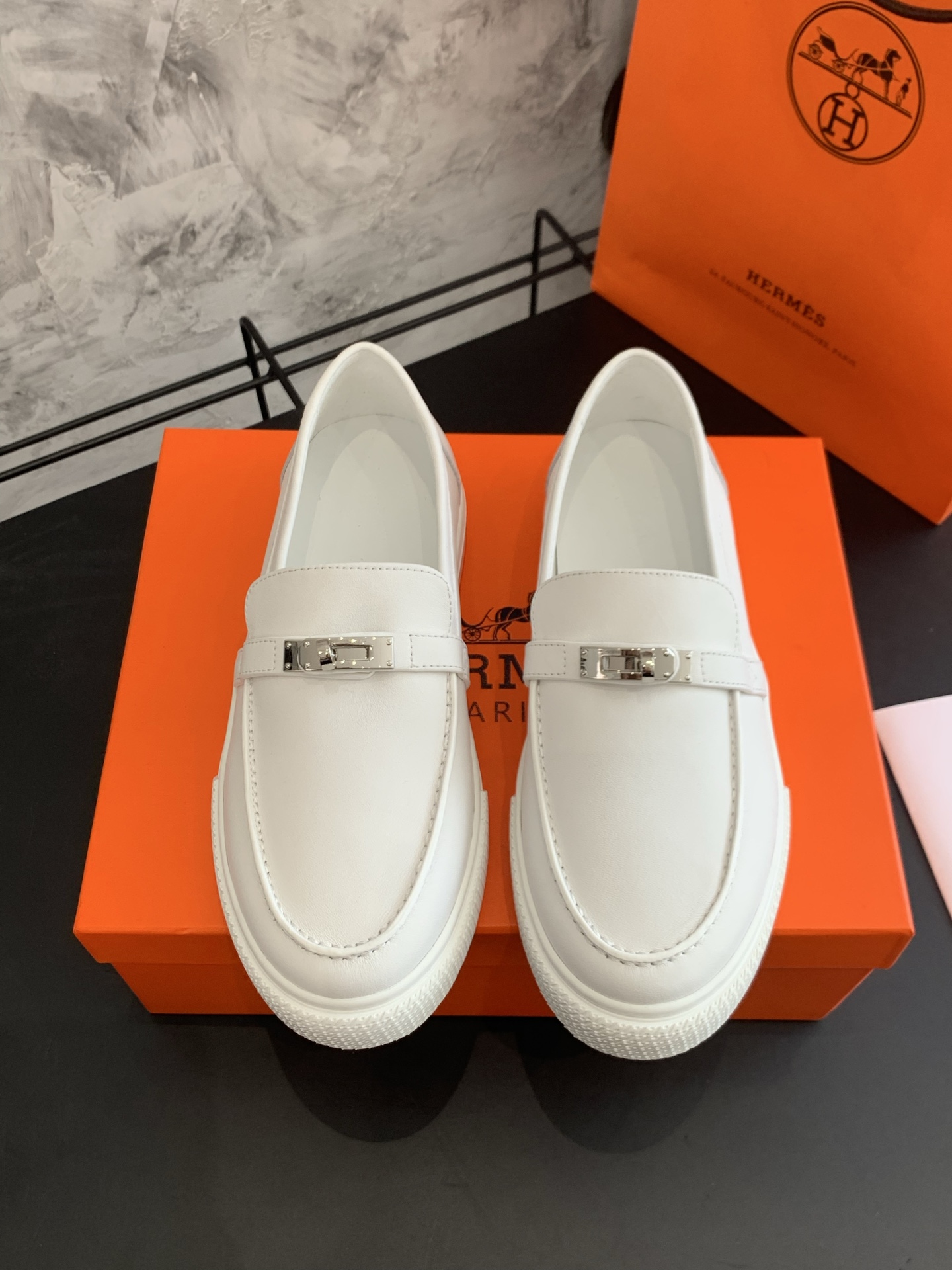 Bagsaaa H**me5 Game slip-on sneaker white