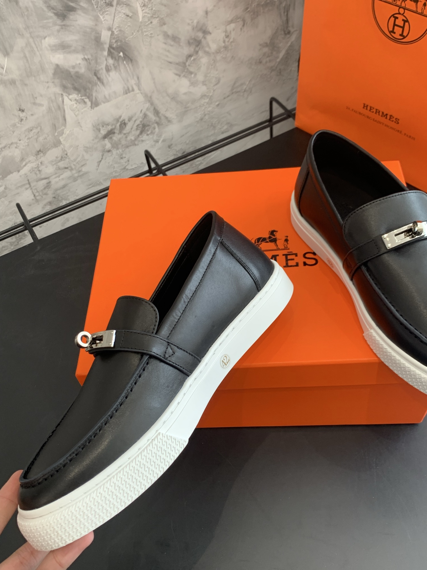 Bagsaaa H**me5 Game slip-on sneaker black