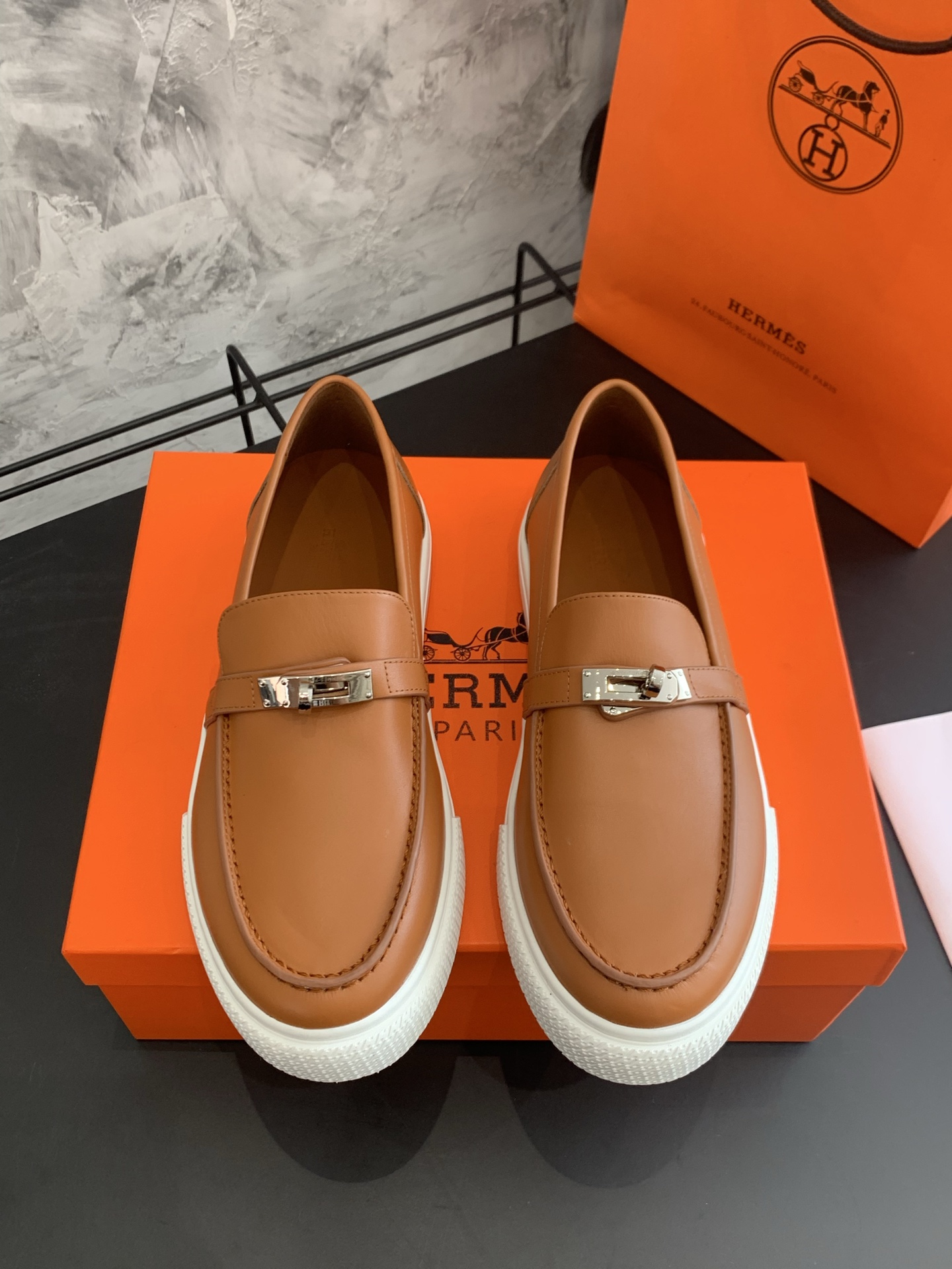Bagsaaa H**me5 Game slip-on sneaker brown