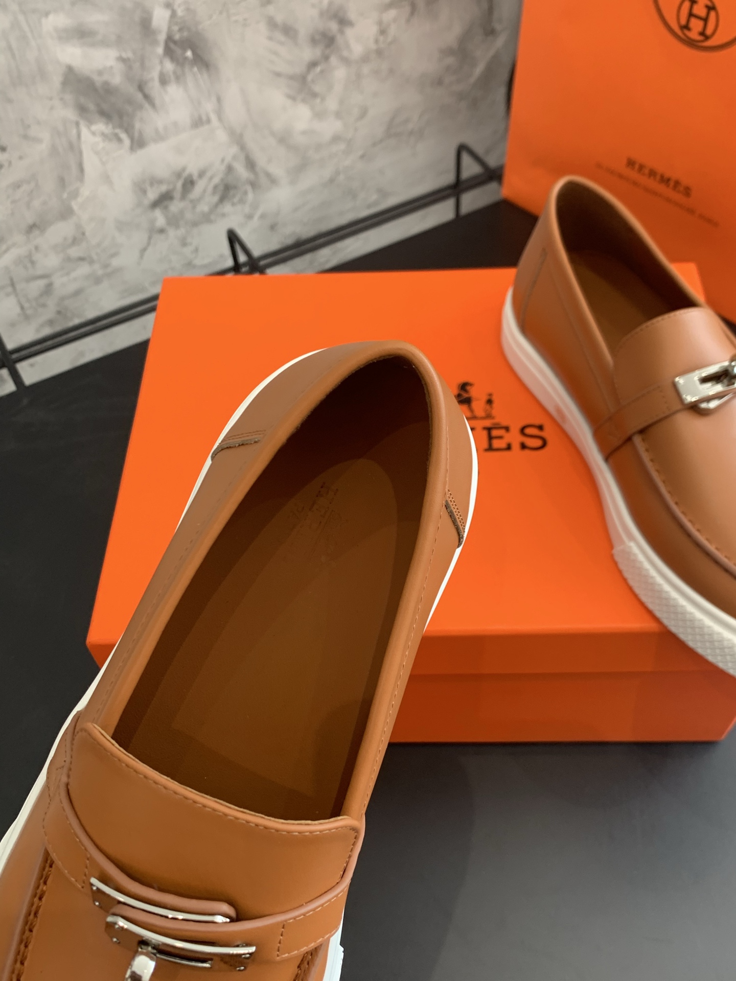Bagsaaa H**me5 Game slip-on sneaker brown