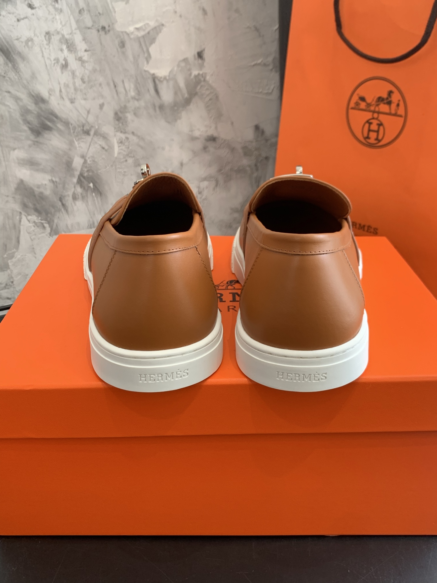 Bagsaaa H**me5 Game slip-on sneaker brown