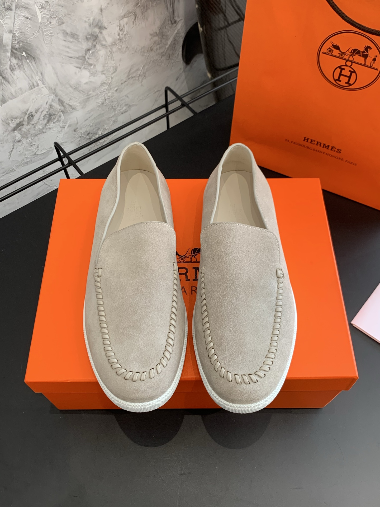 Bagsaaa H**me5 Julian loafer beige