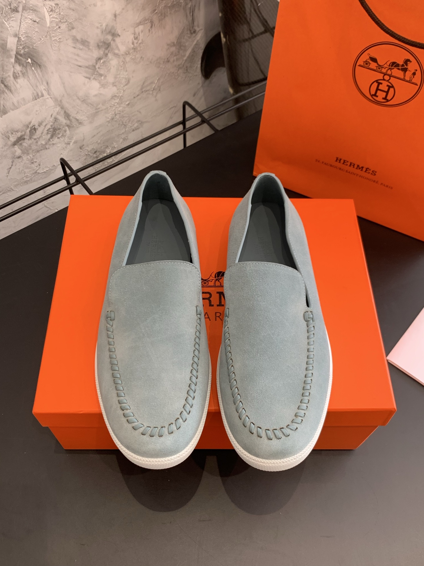 Bagsaaa H**me5 Julian loafer gray