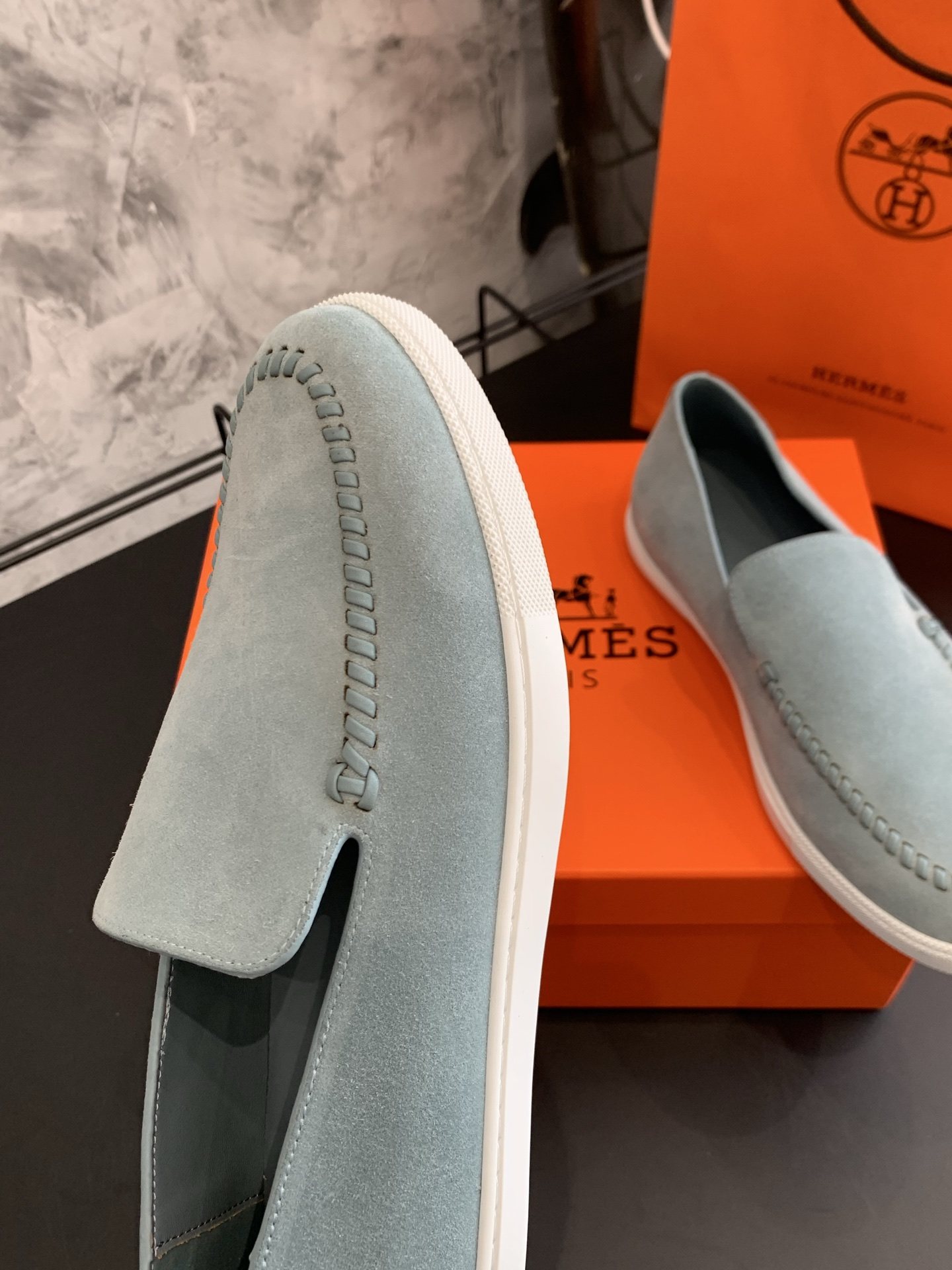Bagsaaa H**me5 Julian loafer gray
