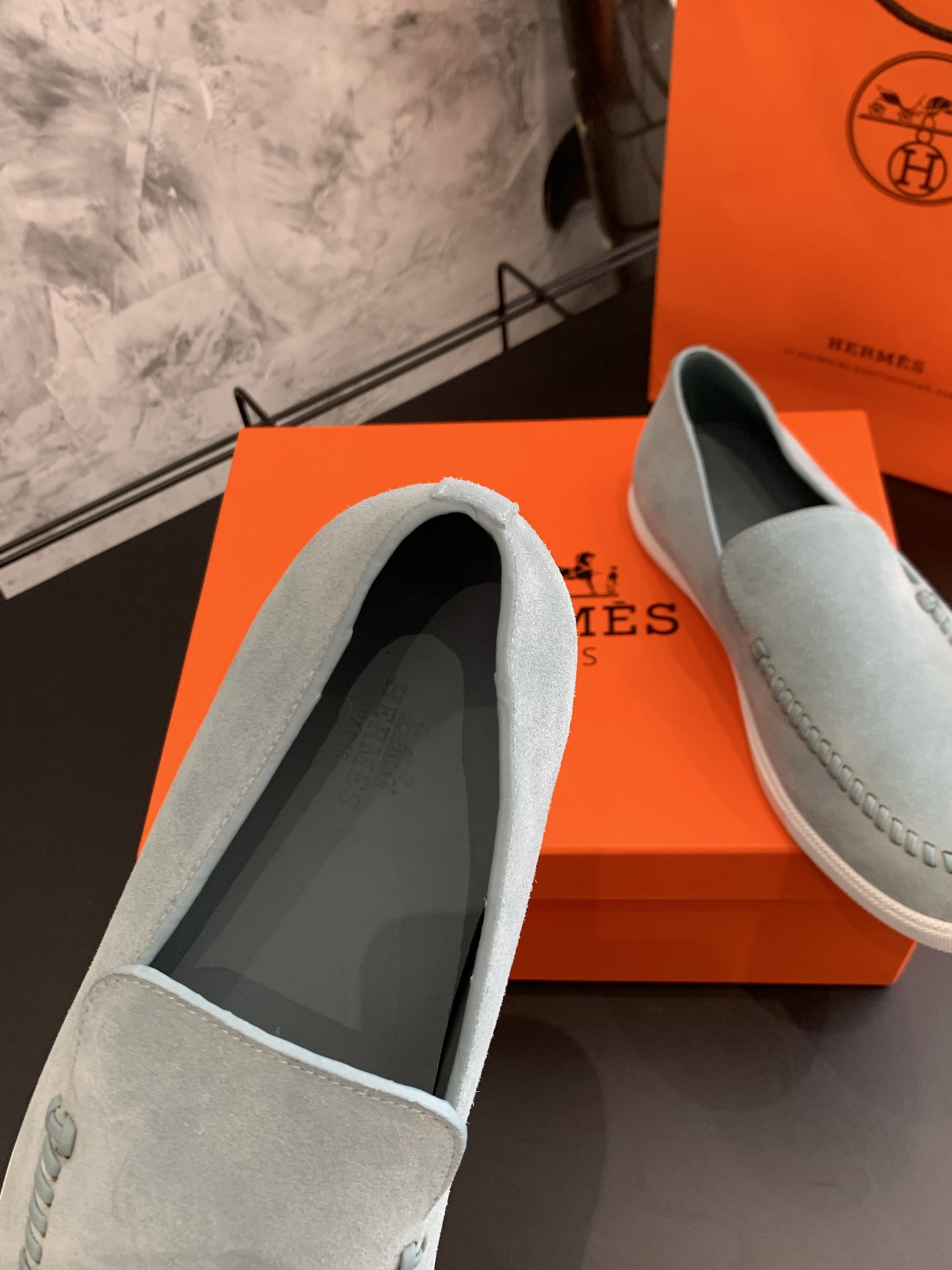 Bagsaaa H**me5 Julian loafer gray
