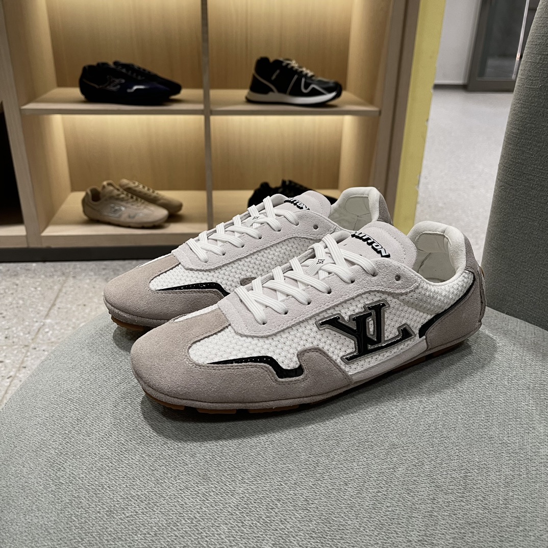Bagsaaa LV Rally Sneaker Gray/White
