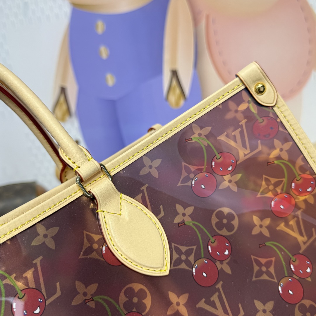 Bagsaaa M14306 LV x TM OnTheGo GM Monogram cherry crystal - 41cm