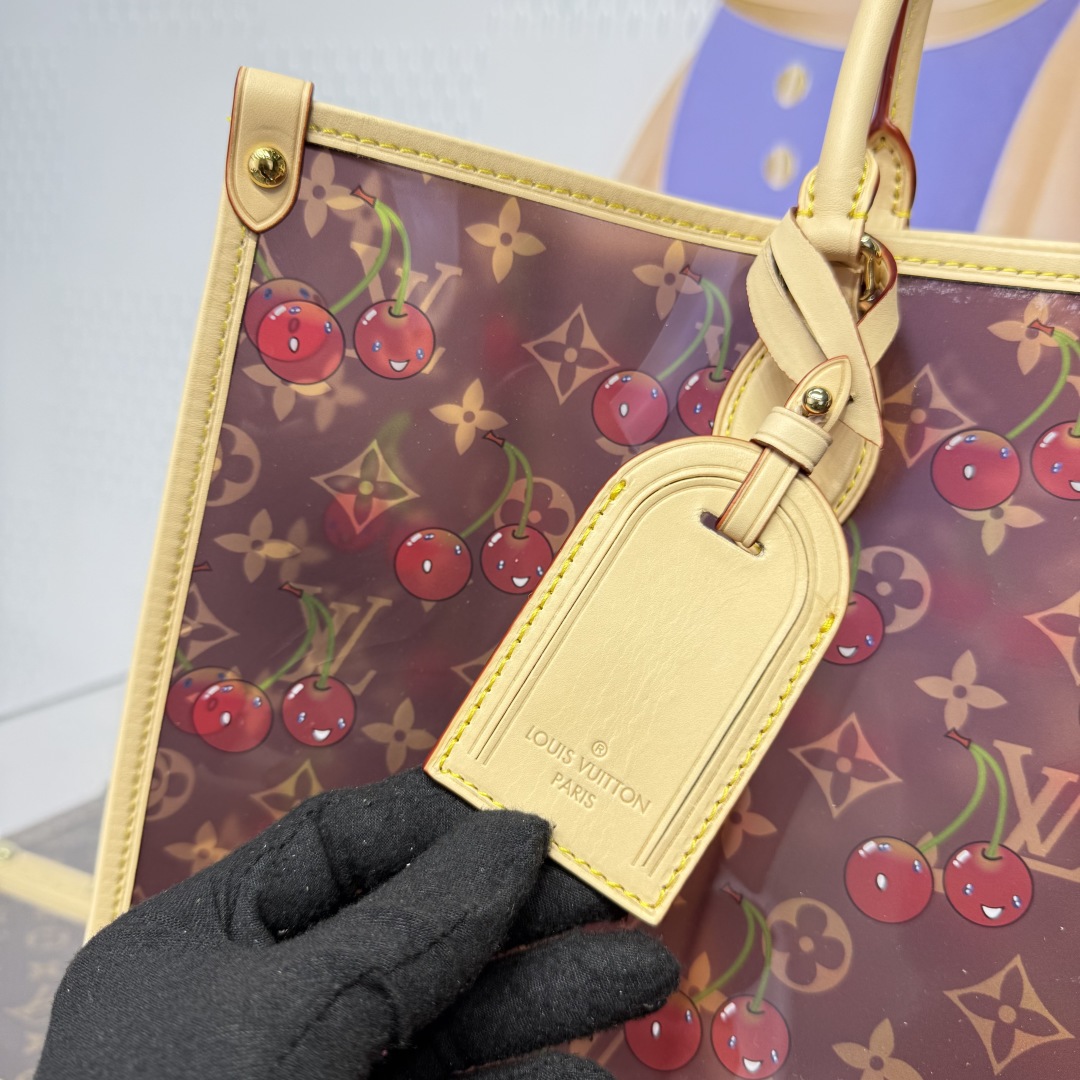 Bagsaaa M14306 LV x TM OnTheGo GM Monogram cherry crystal - 41cm