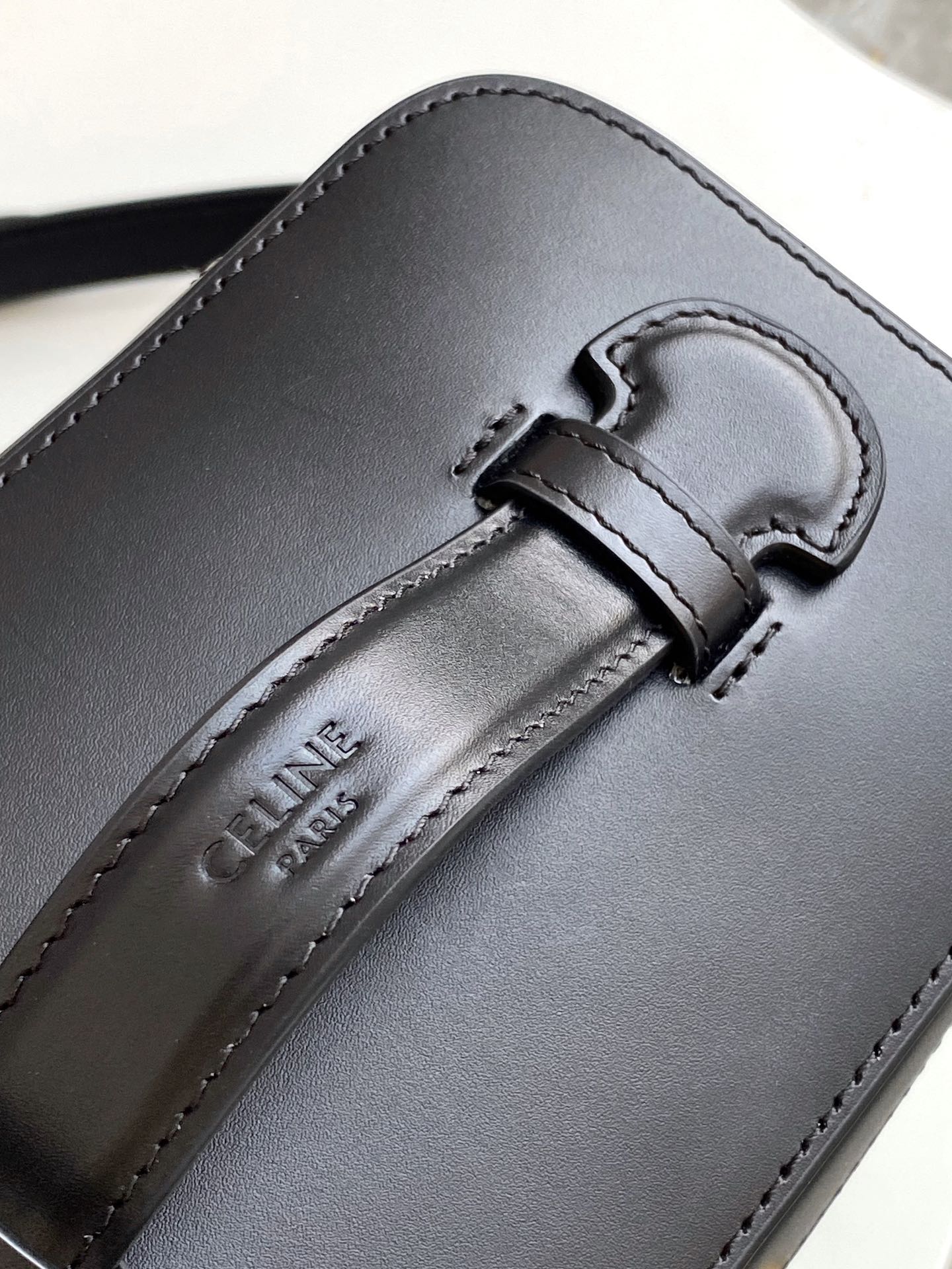 Bagsaaa Ce1i*e Vanity In Smooth Lambskin Black - 18cm