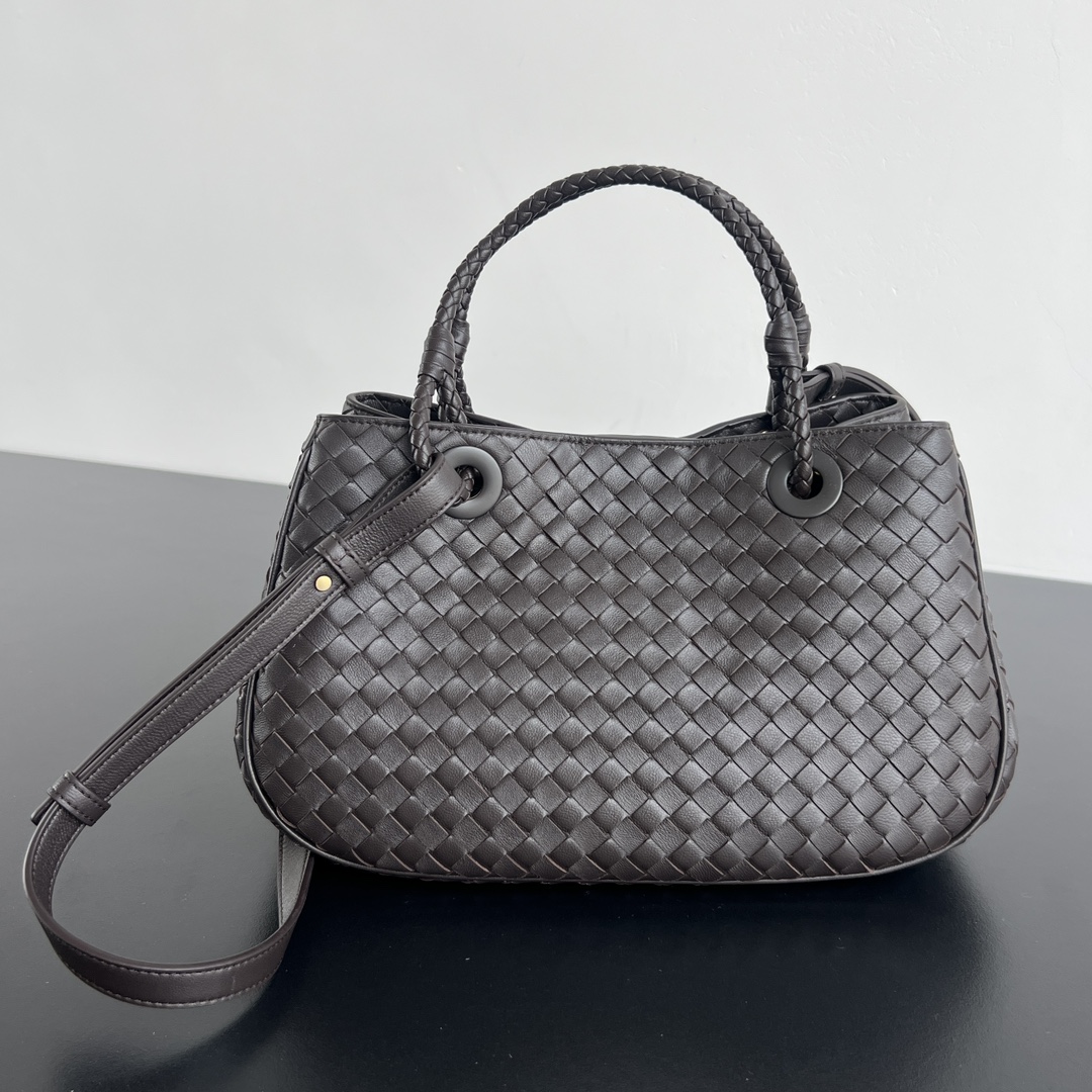 Bagsaaa B0tt*ga Ven*ta Basket Bag 836261 Fondant - 31cm