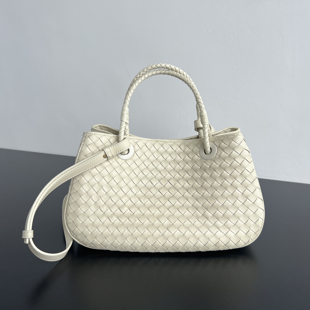 Bagsaaa B0tt*ga Ven*ta Basket Bag 836261 Sea salt - 31cm