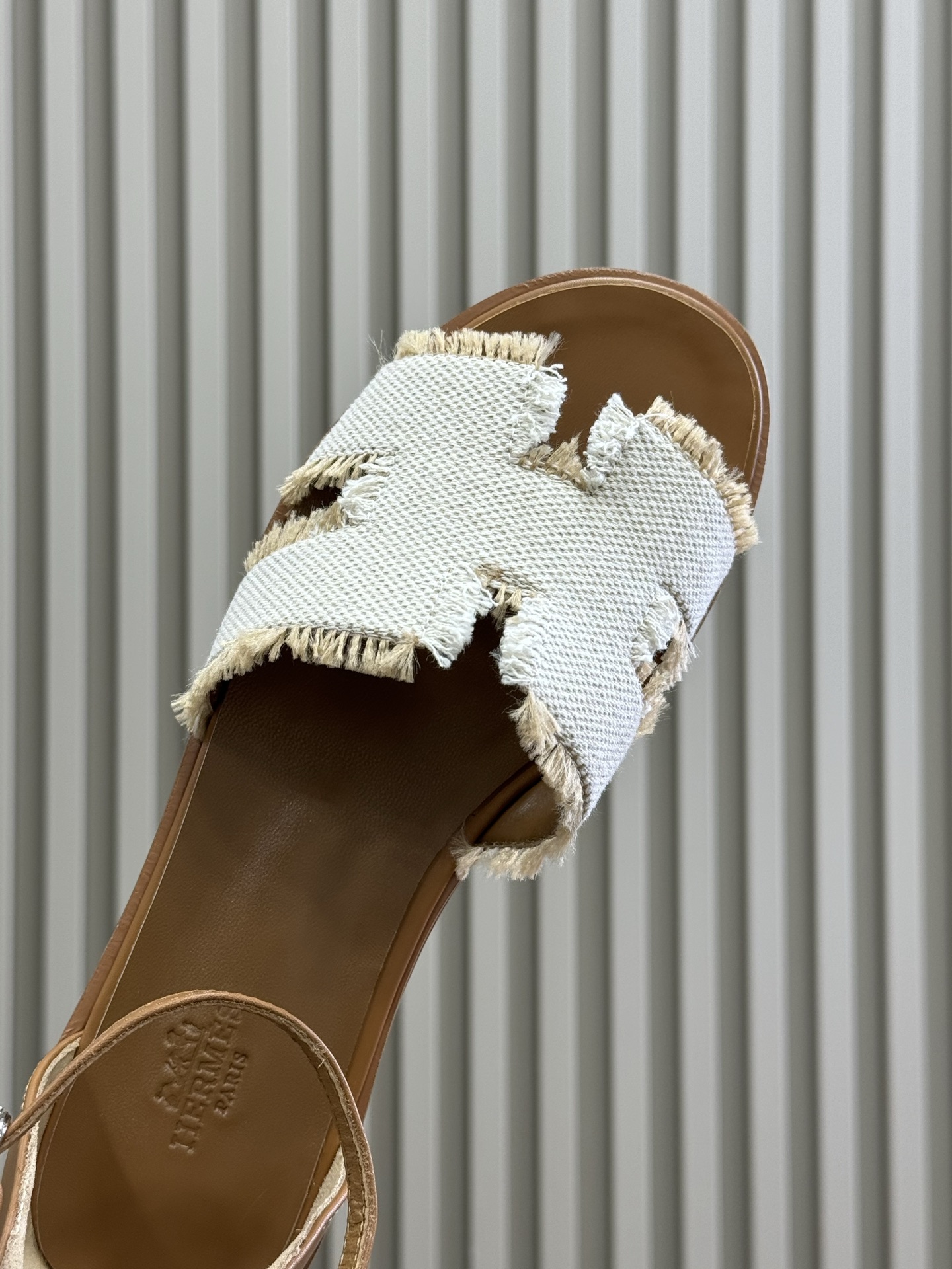 Bagsaaa H**me5 Santorini sandal beige / naturel