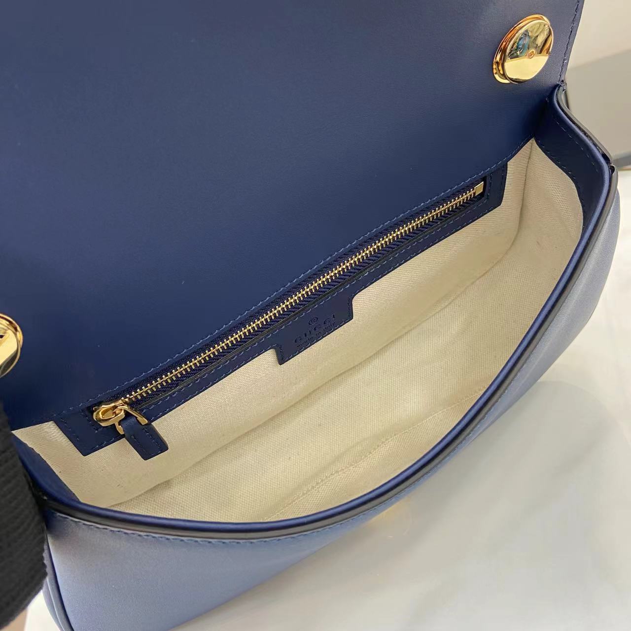 Bagsaaa Gvc*1 Blondie Small Top Handle Bag 815714 Blue - 27 x 17 x 7cm
