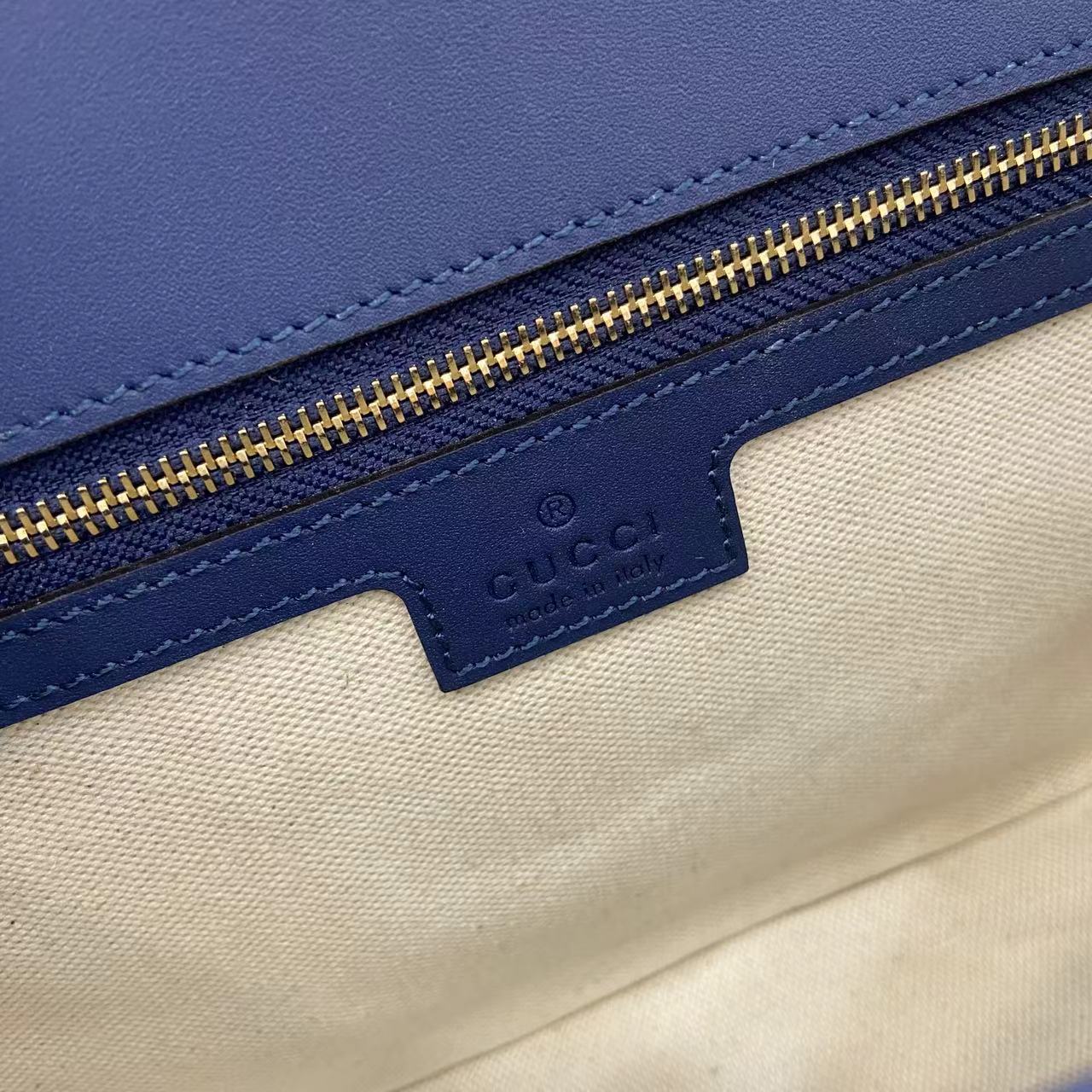 Bagsaaa Gvc*1 Blondie Small Top Handle Bag 815714 Blue - 27 x 17 x 7cm