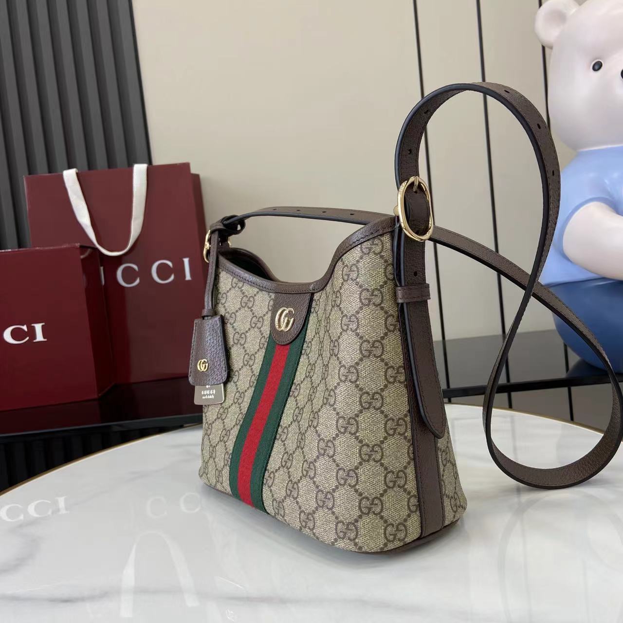 Bagsaaa Gvc*1 Ophidia small shoulder bag 836872 - 23cm