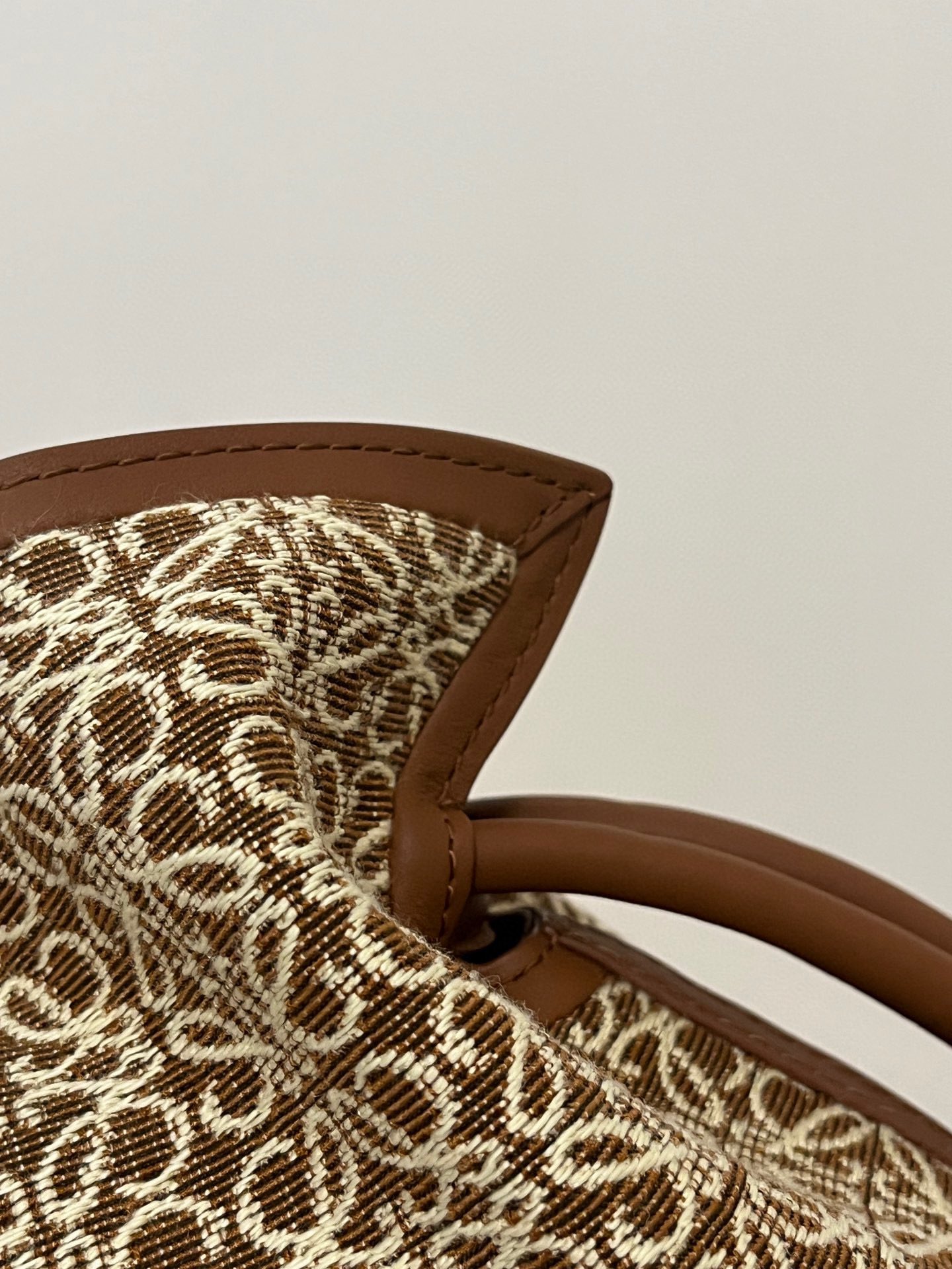 Bagsaaa L0ew* Flamenco Clutch in Anagram jacquard and Calfskin - 23cm