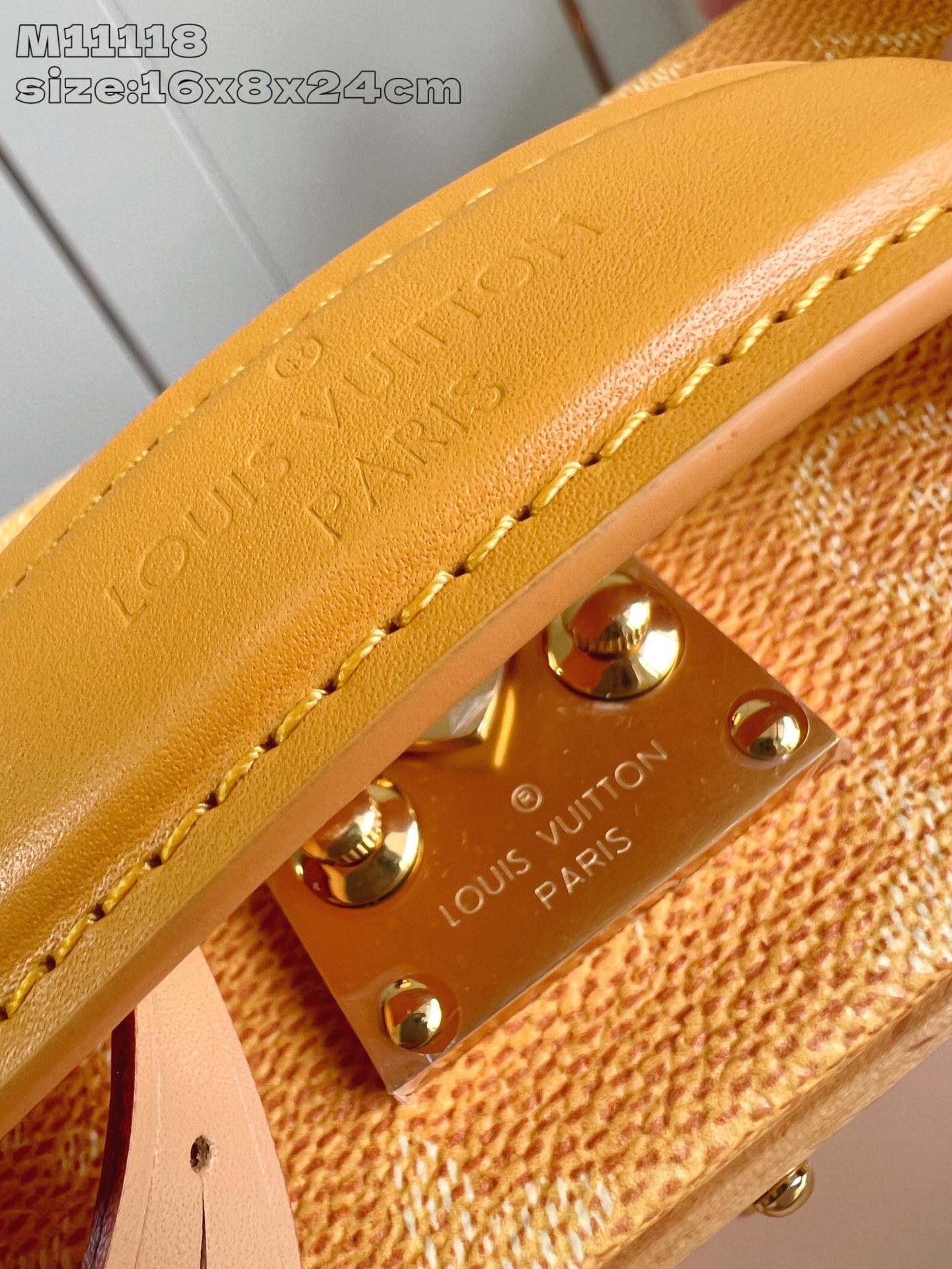 Bagsaaa LV M12458 Handle Trunk Yellow - 24cm