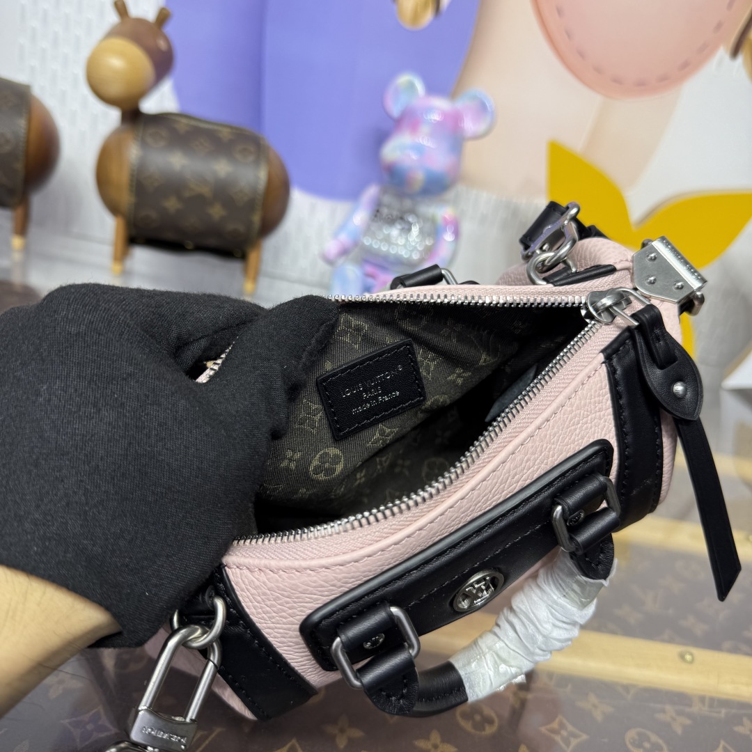 Bagsaaa LV M25566 Nano LV Biker Jasmine Pink - 23cm