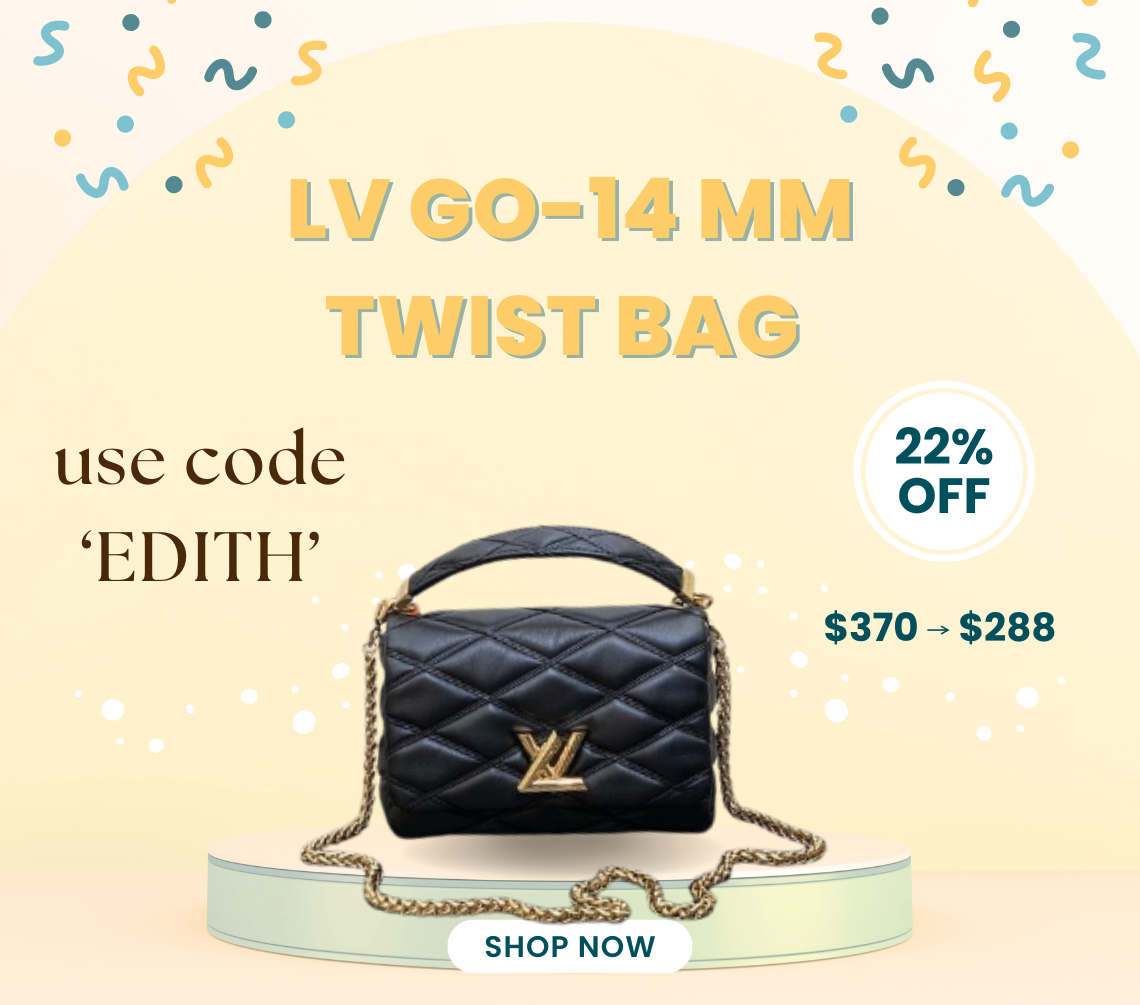 Bagsaaa L0vis Vvtt0n Twist Malletage Pico GO-14 MM bag black