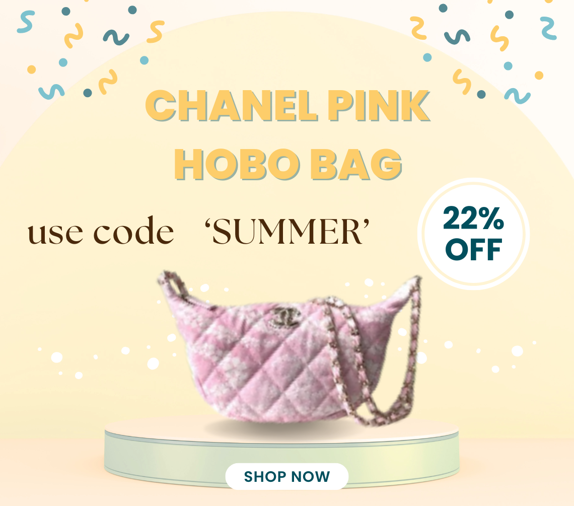 Bagsaaa Ch**el Large Hobo Bag AS5431 Pink - 29cm