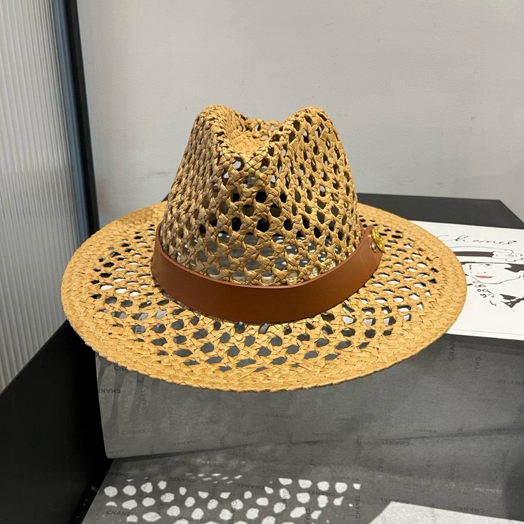 Bagsaaa LV Straw Hat