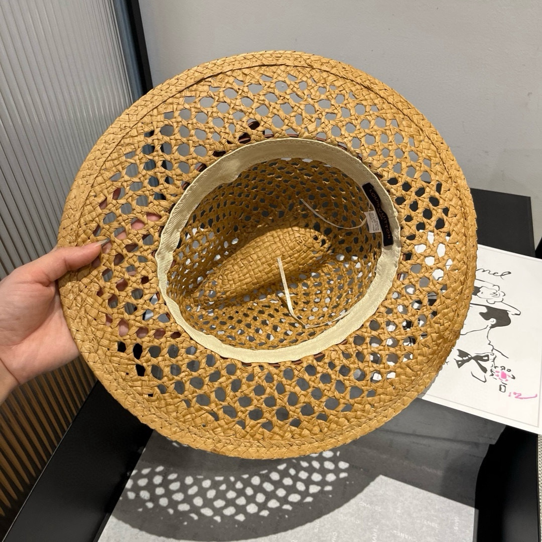 Bagsaaa LV Straw Hat
