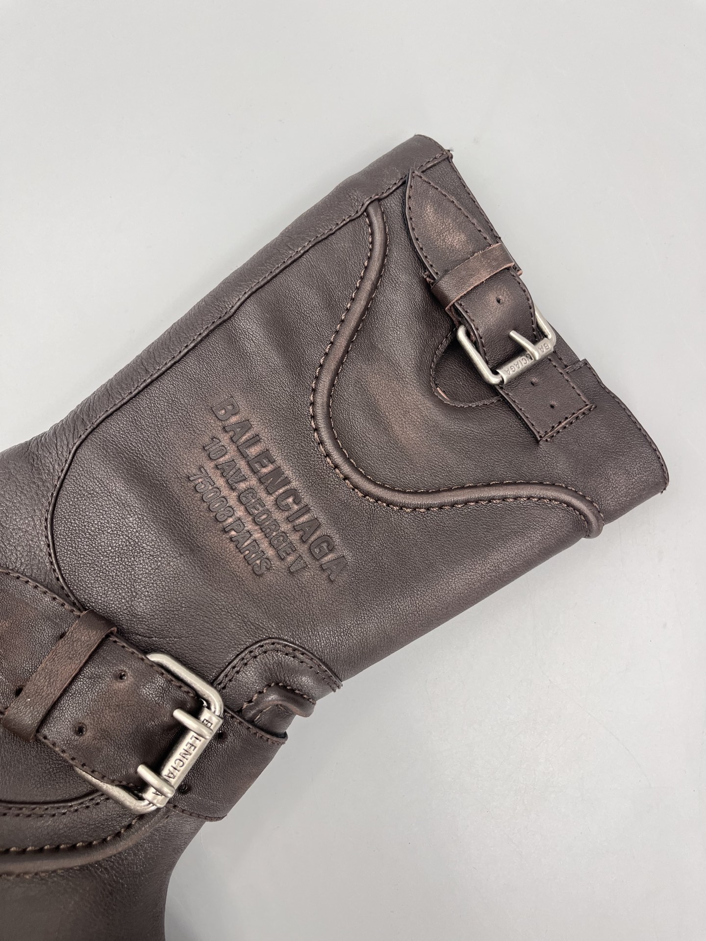 Bagsaaa Ba1en*iaga Venom Boots Brown