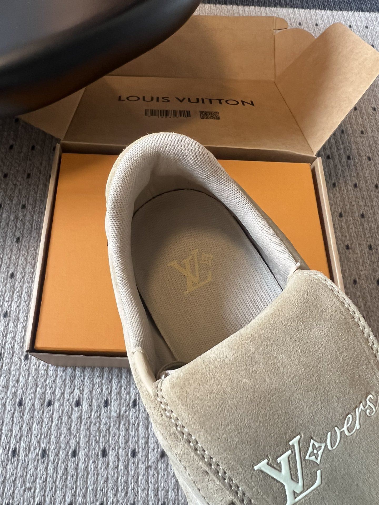 Bagsaaa LV Footprint Soccer Beige