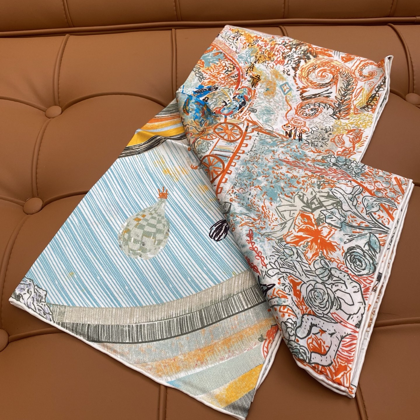 Bagsaaa H**me5 Scarf 90cm - 01