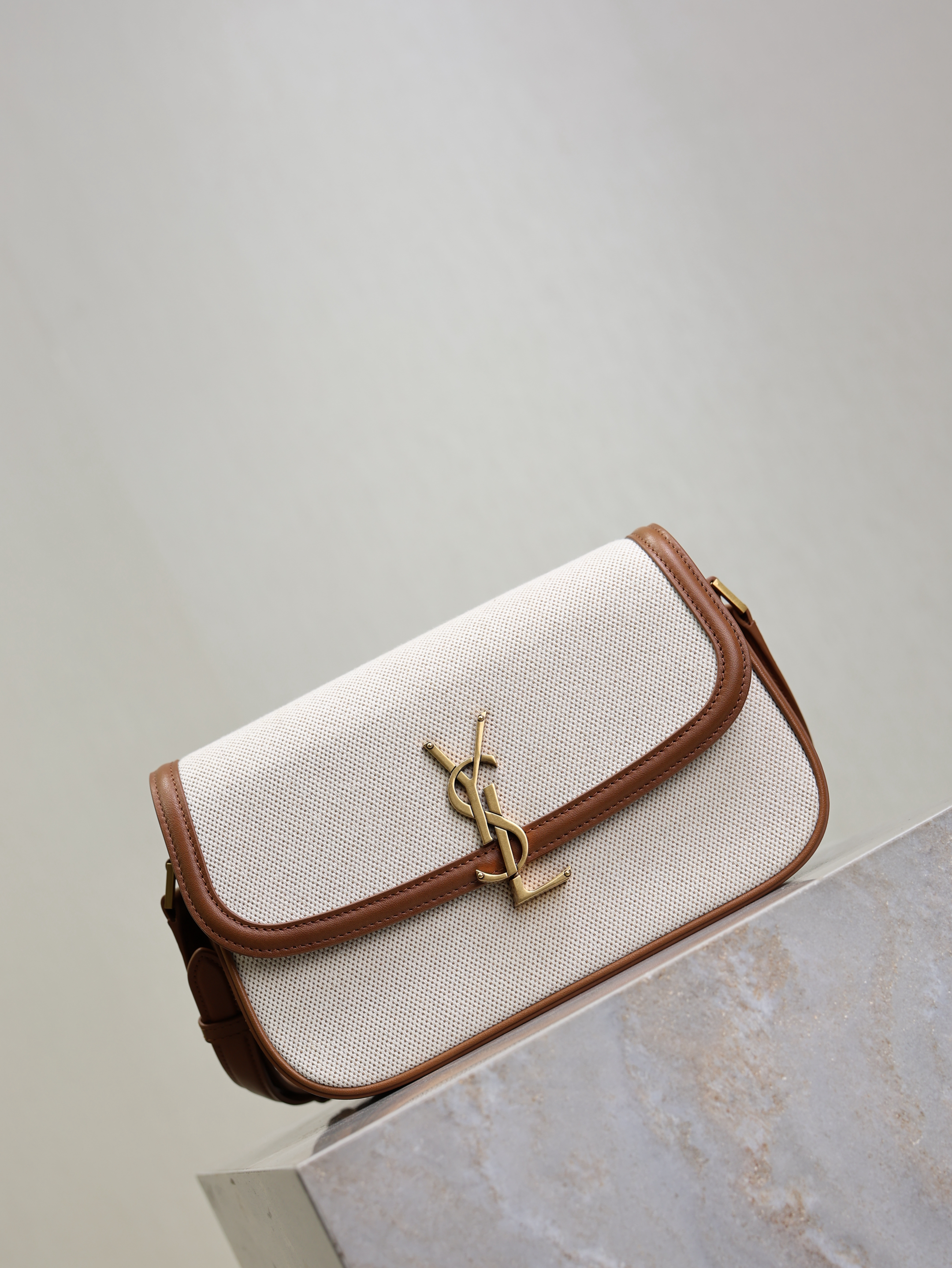 Bagsaaa Y51 Sa1nt Lau*nt Solferino medium shoulder bag Canvas lining - 24.5cm