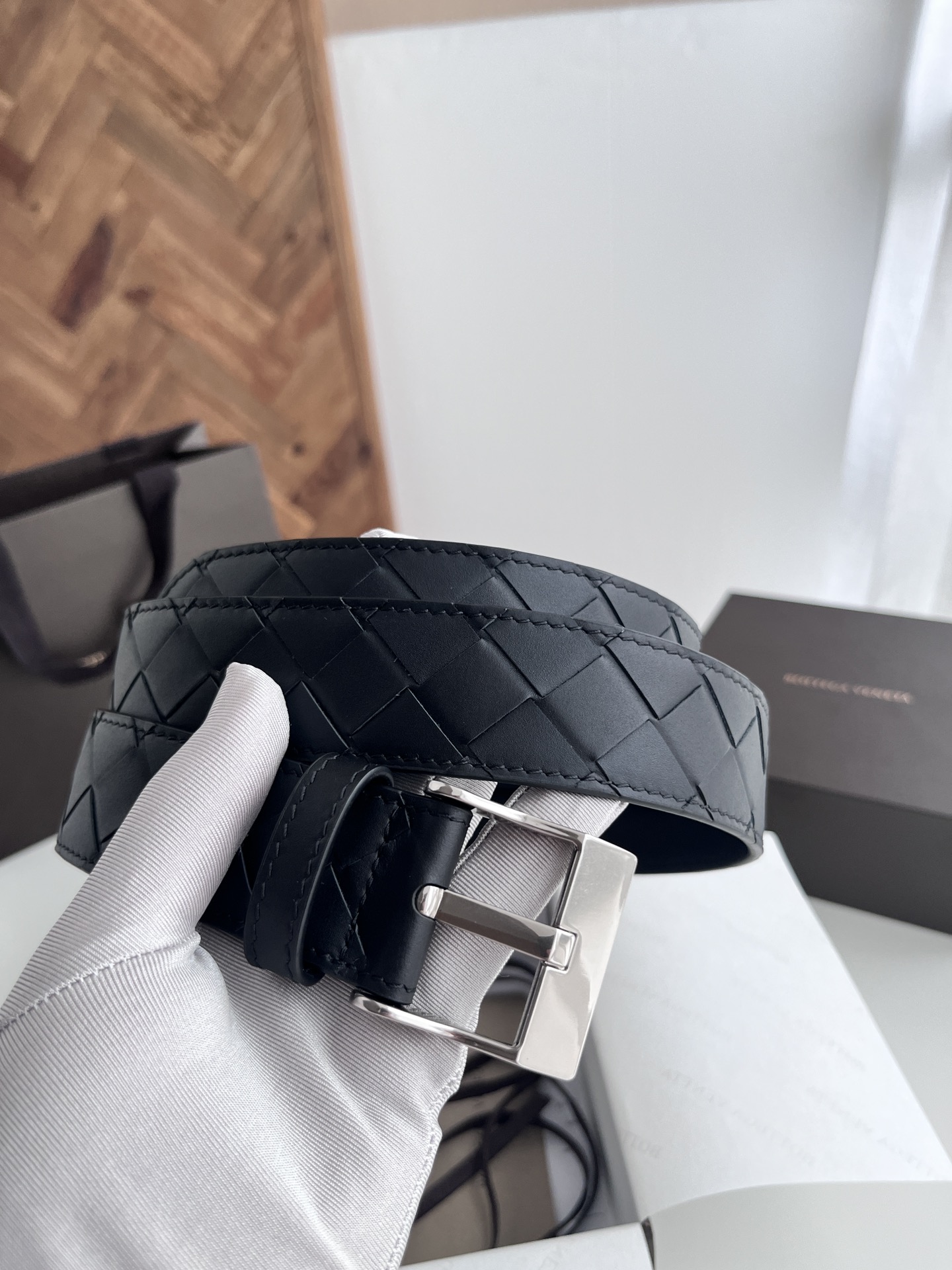 Bagsaaa B0tt*ga Ven*ta Belt 3.5cm