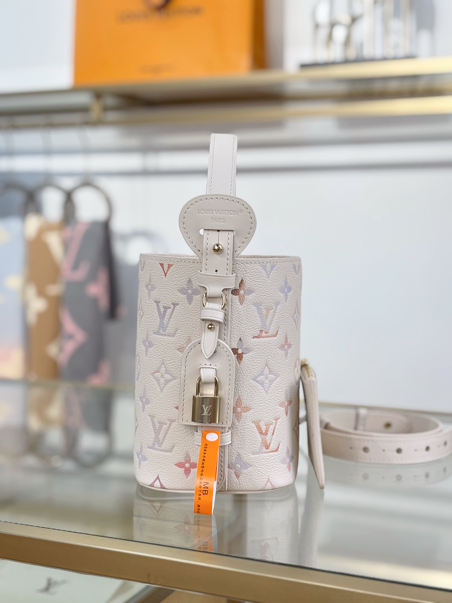 Bagsaaa LV M25673 All In BB Dream Cream - 18cm