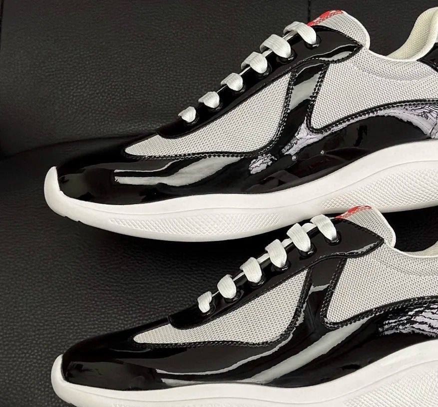 Bagsaaa Pra*a Patent leather and technical fabric Pra*a America