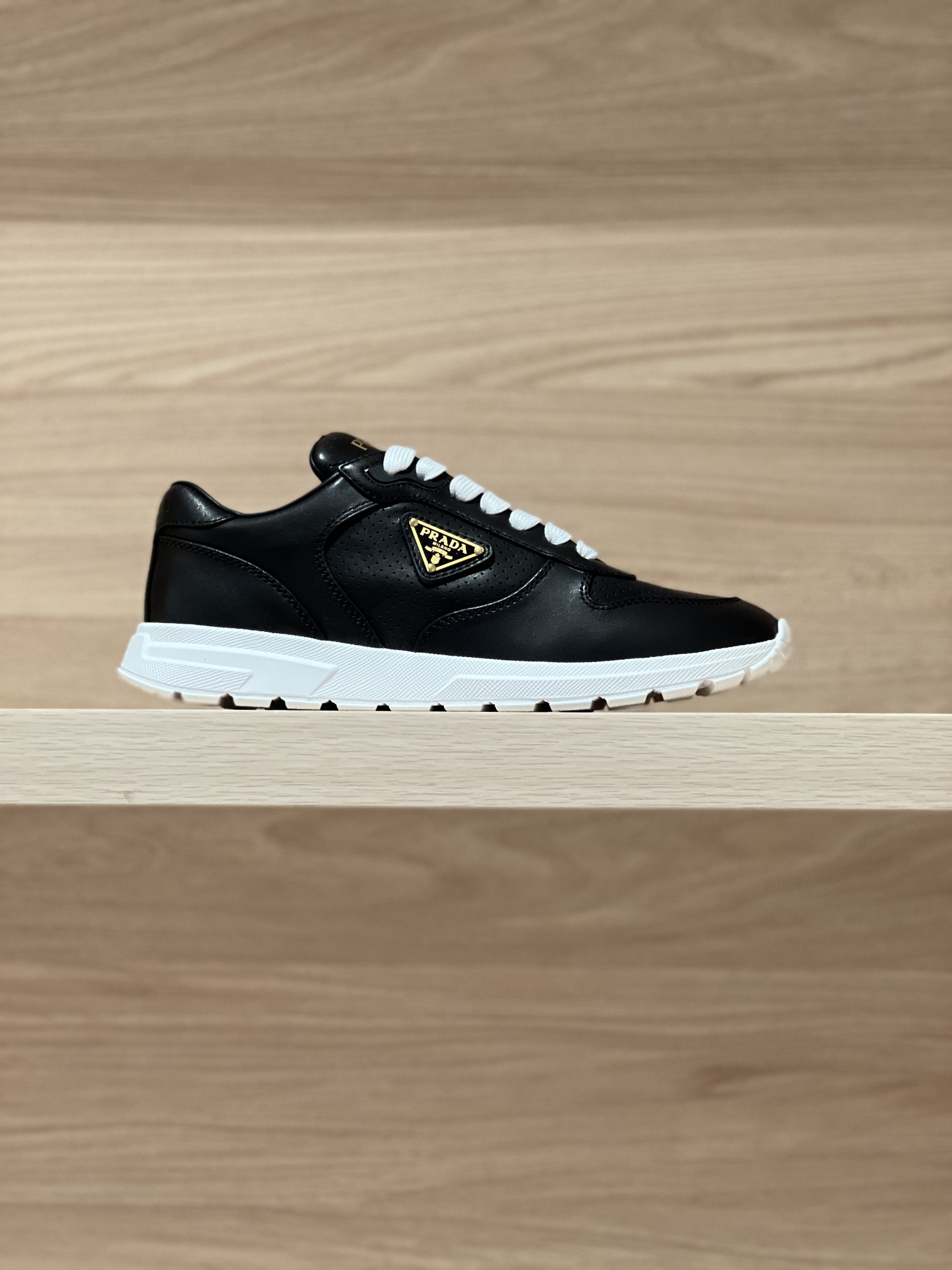 Bagsaaa Pra*a PRAX 2.0 leather sneakers black