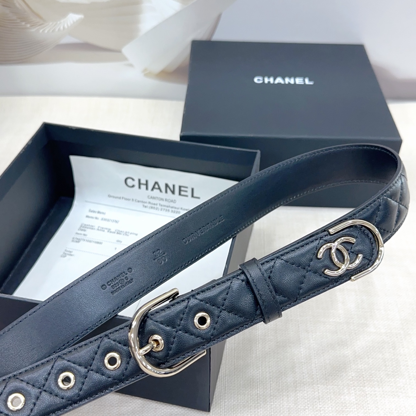 Bagsaaa Ch**el Belt - 3cm