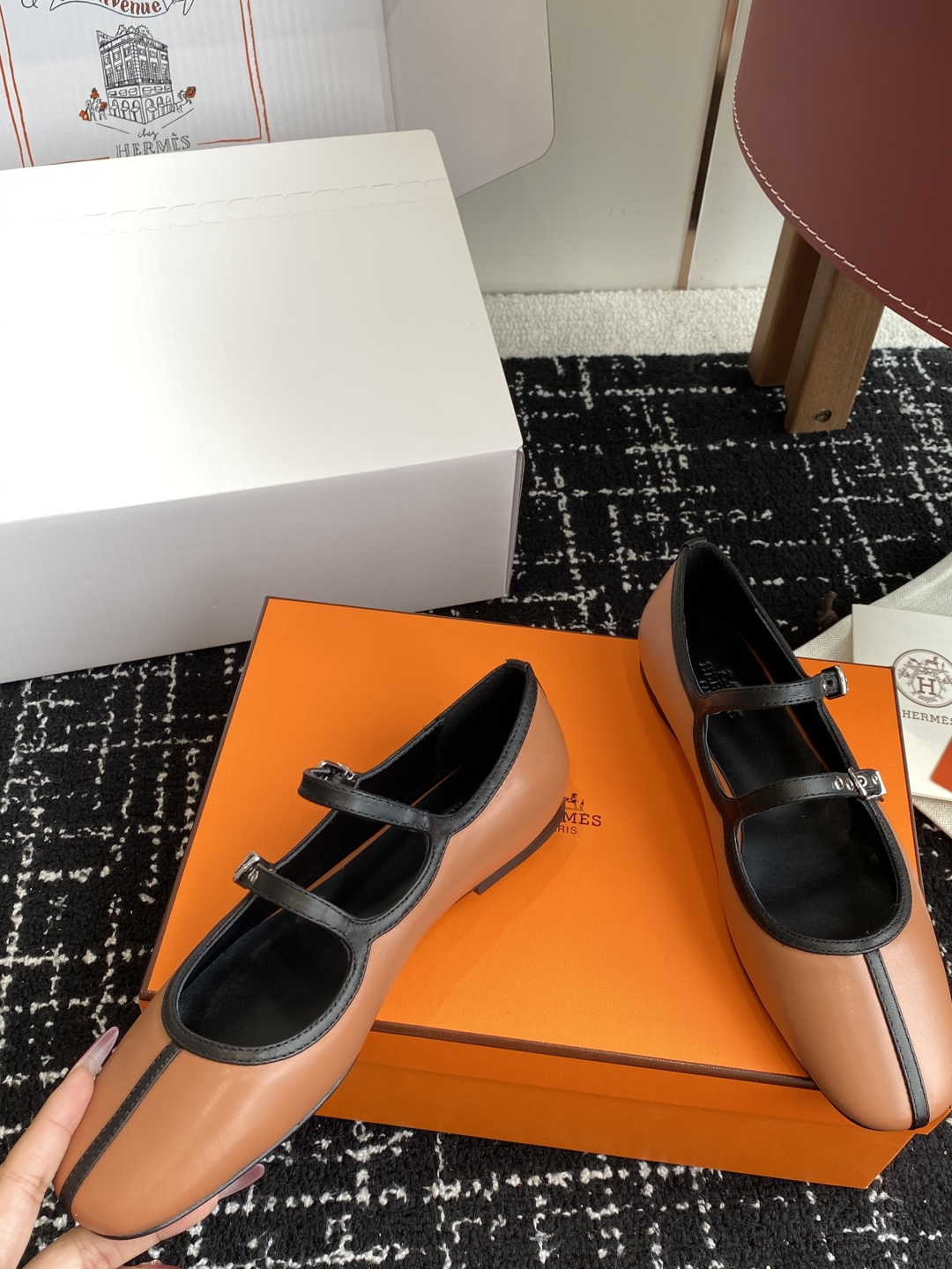 Bagsaaa H**me5 Lilia ballet flat brown
