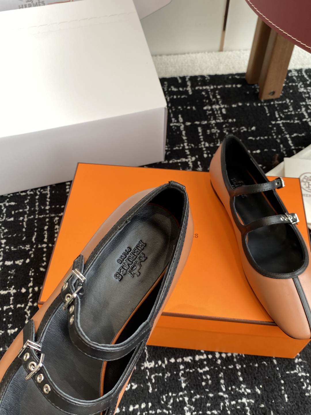 Bagsaaa H**me5 Lilia ballet flat brown