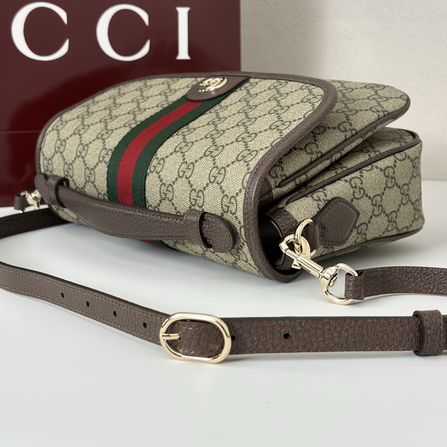 Bagsaaa Gvc*1 Ophidia medium top handle bag ‎836842 - 24cm