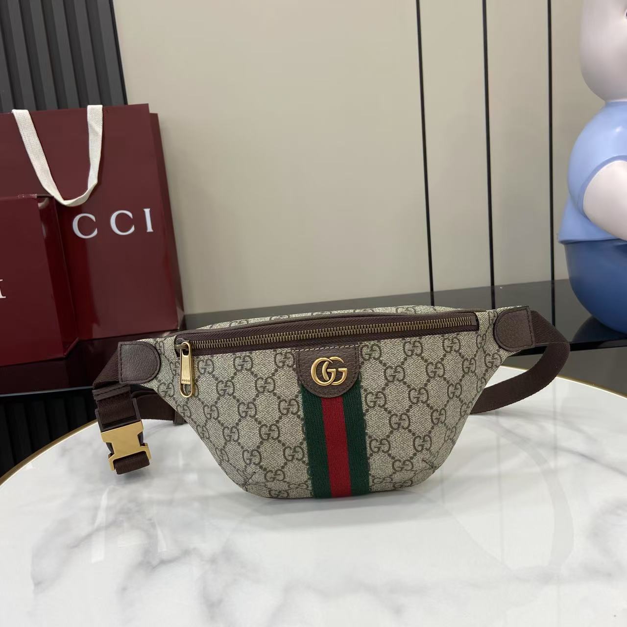 Bagsaaa Gvc*1 Ophidia small belt bag 839106 - 30cm
