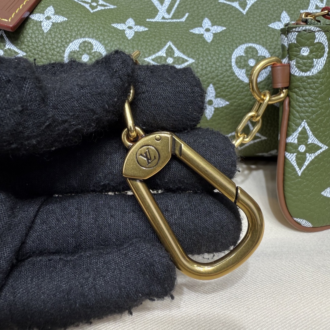 Bagsaaa LV M15241 Speedy P9 Bandoulière 30 Green Sencha - 32cm