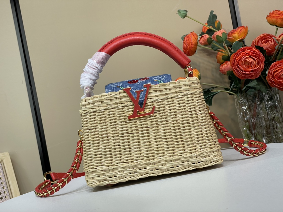 Bagsaaa M14295 LV x TM Capucines Mini Multicolored - 21cm