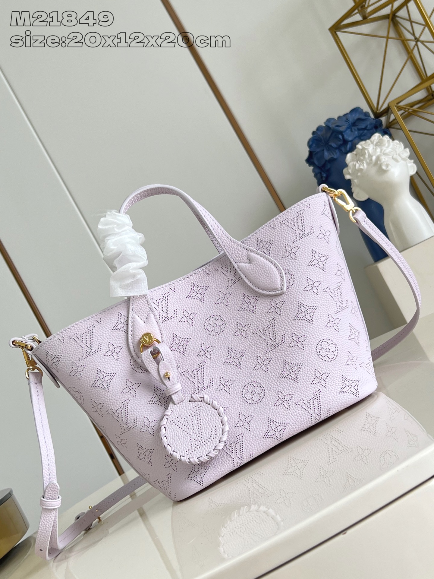 Bagsaaa LV M14395 Blossom PM Misty Lilac - 20cm