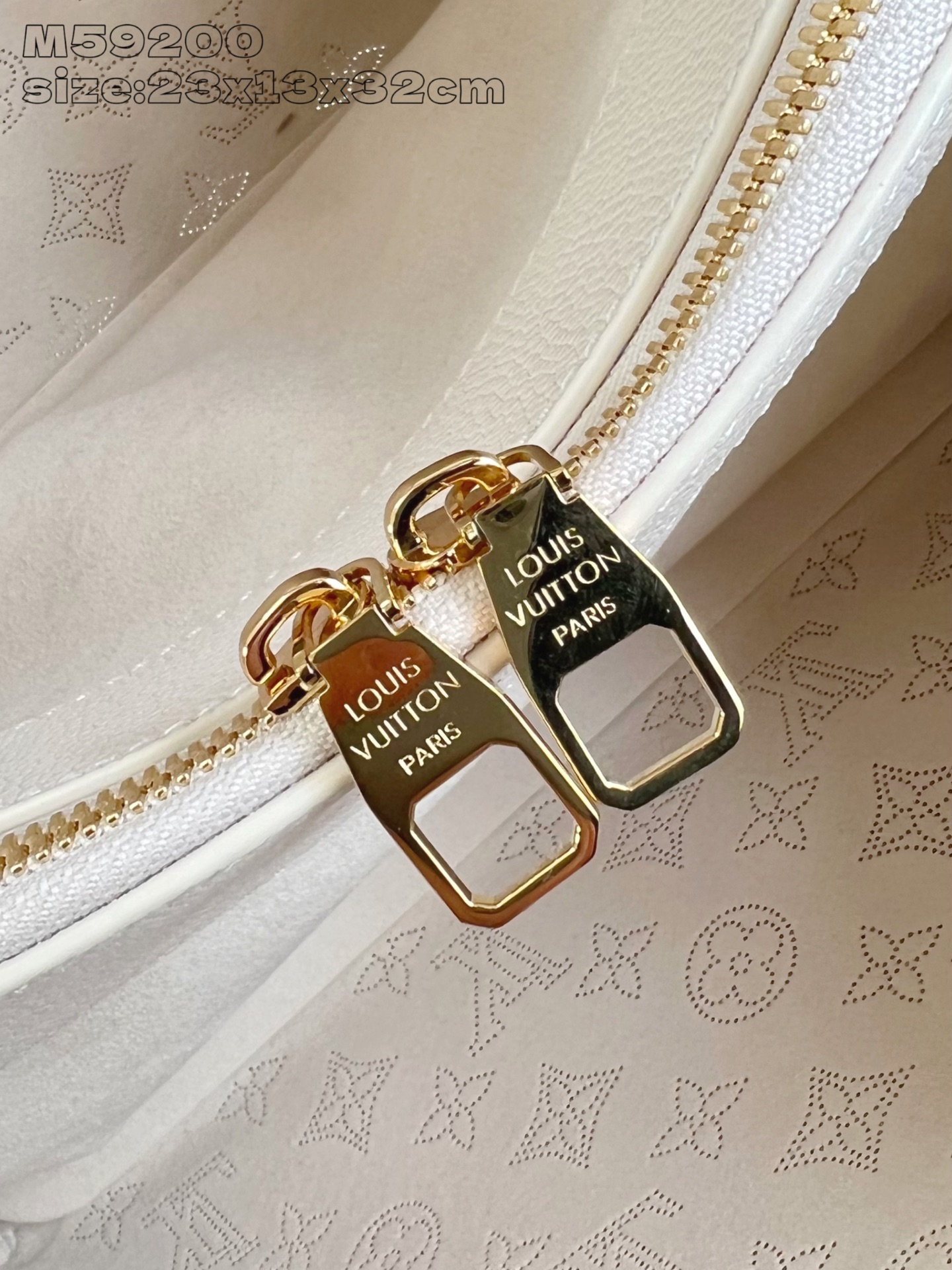 Bagsaaa LV M15116 Bella Tote Dream Cream - 32cm