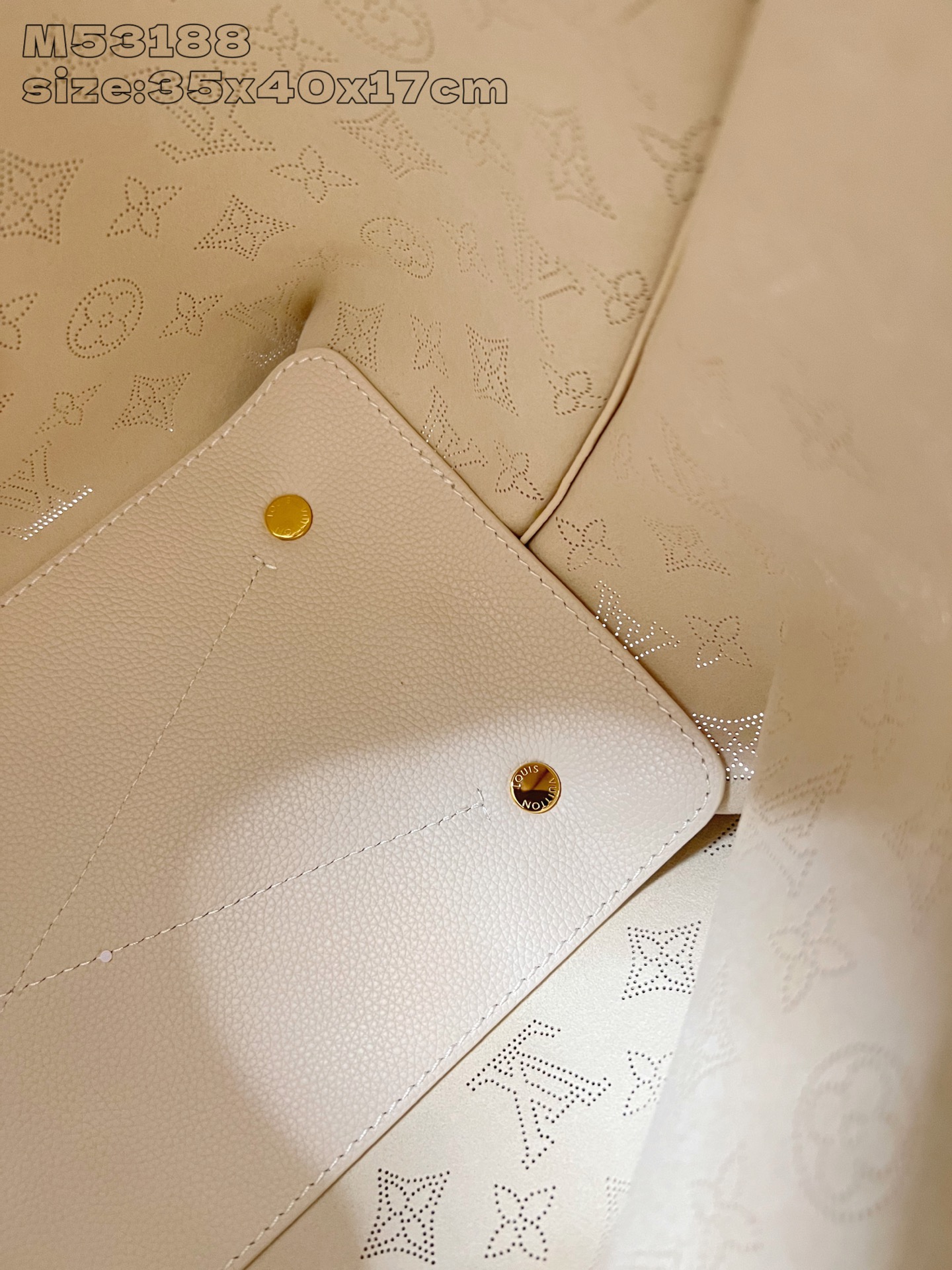 Bagsaaa LV M25894 Carmel Dream Cream - 40cm