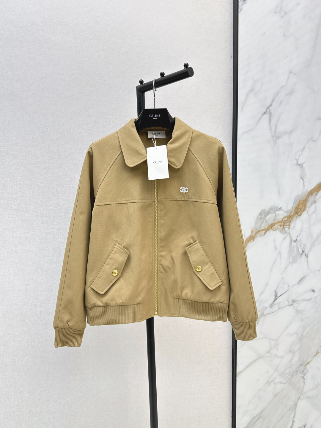 Bagsaaa Ce1i*e Khaki Jacket beige
