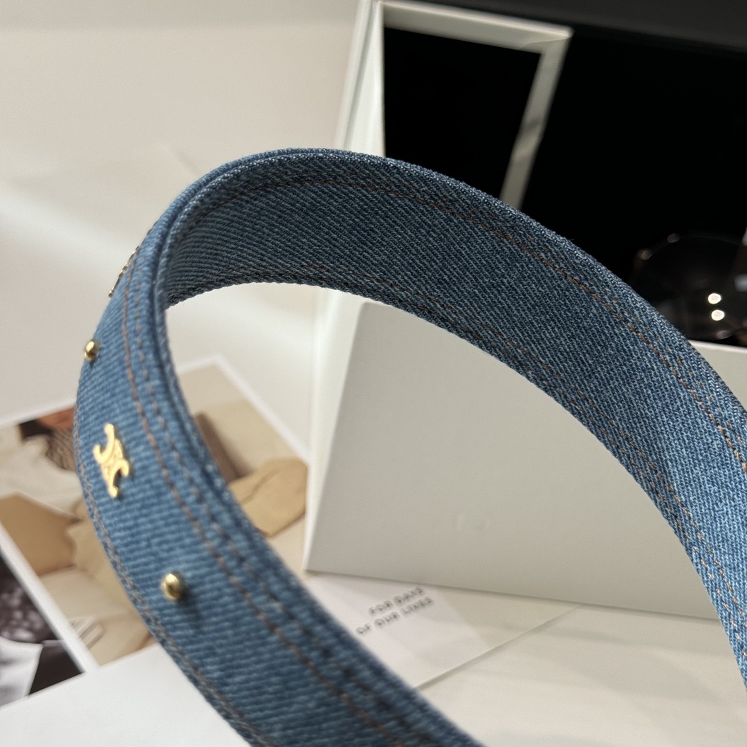 Bagsaaa Ce1i*e Denim Headband