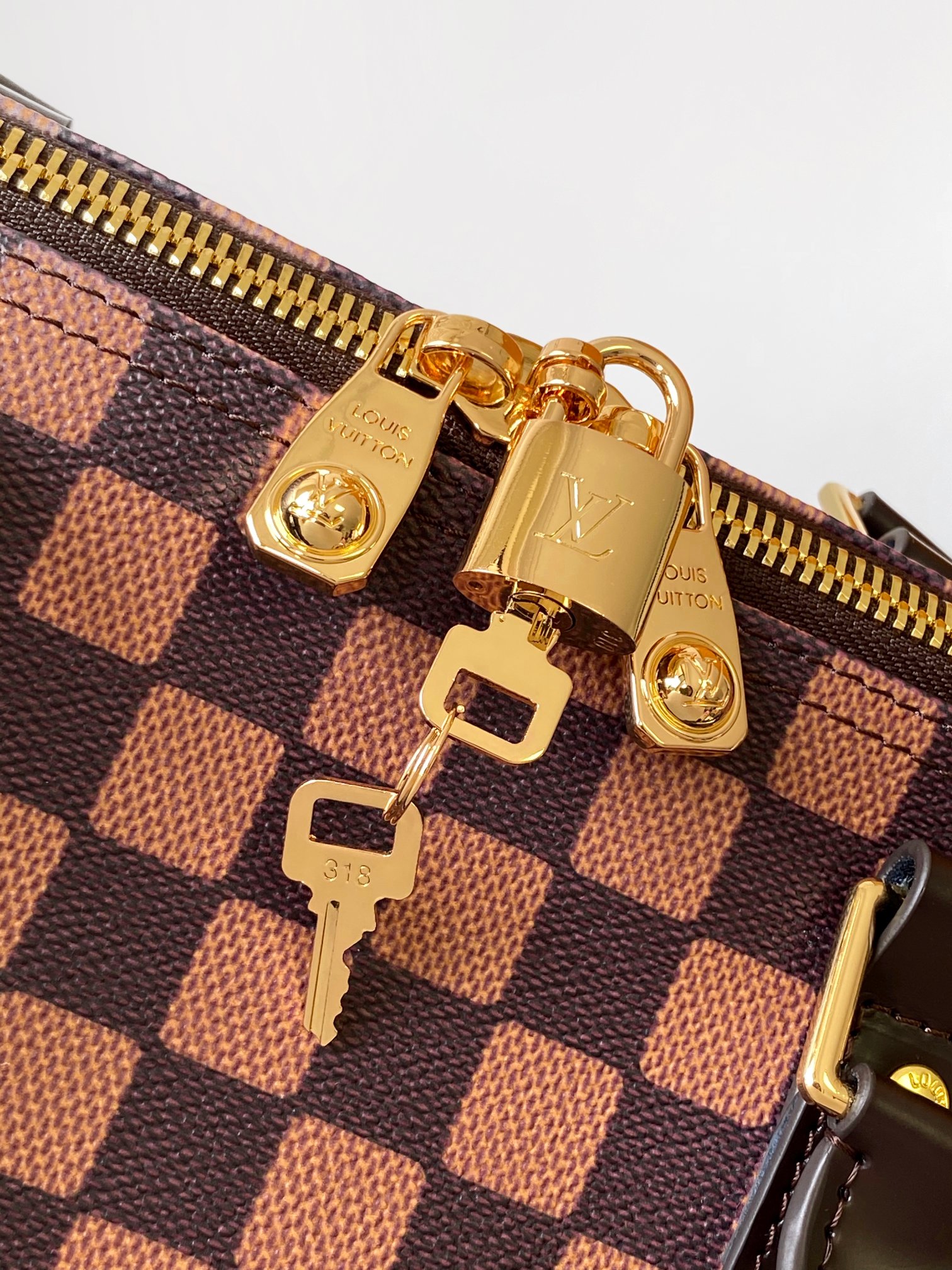 Bagsaaa LV N40799 Keepall Bandoulière 50 Brown - 50cm
