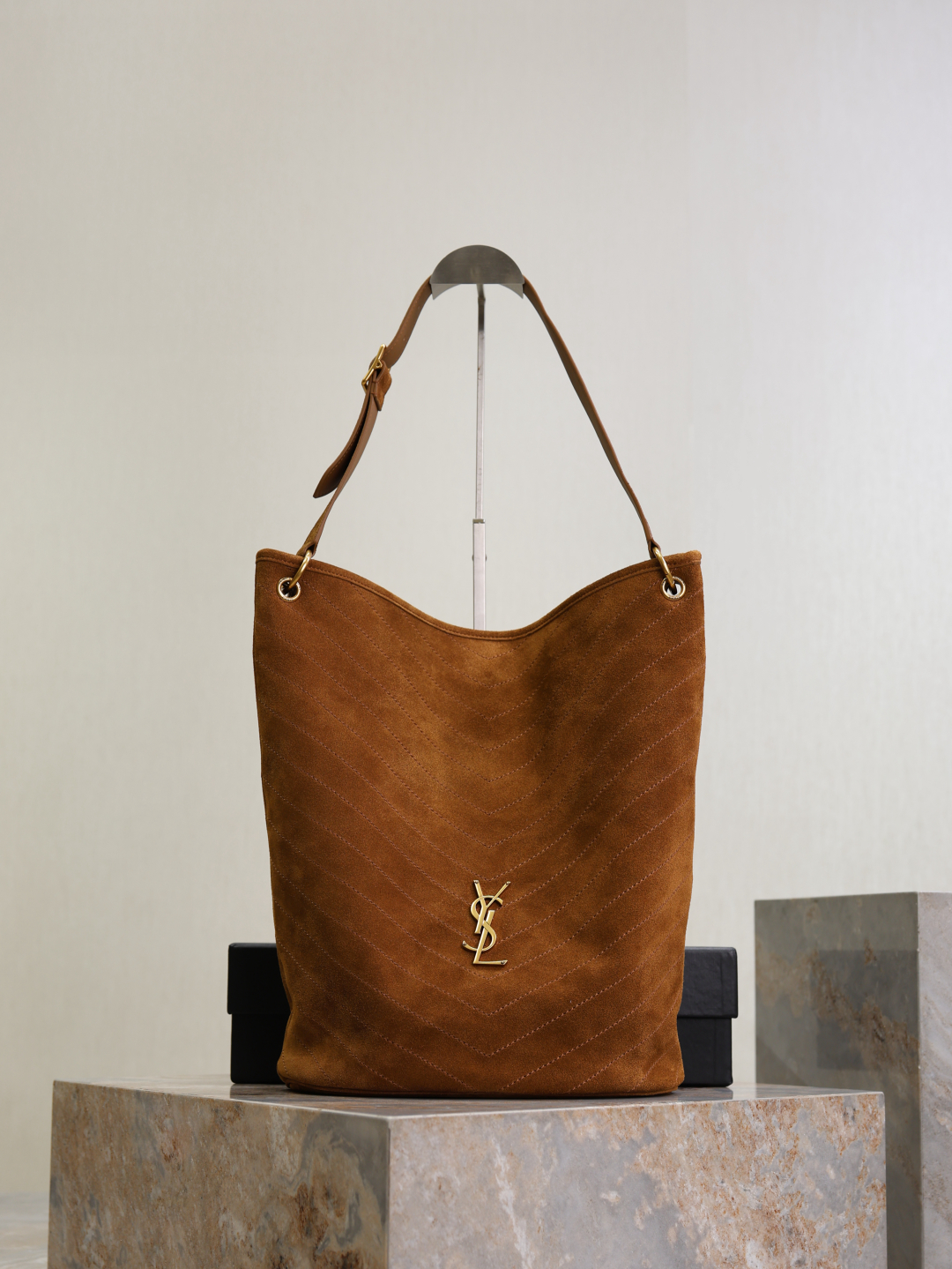 Bagsaaa Y51 NIKI S*pple bucket in suede 844346 - 68 X 43 X 22 CM