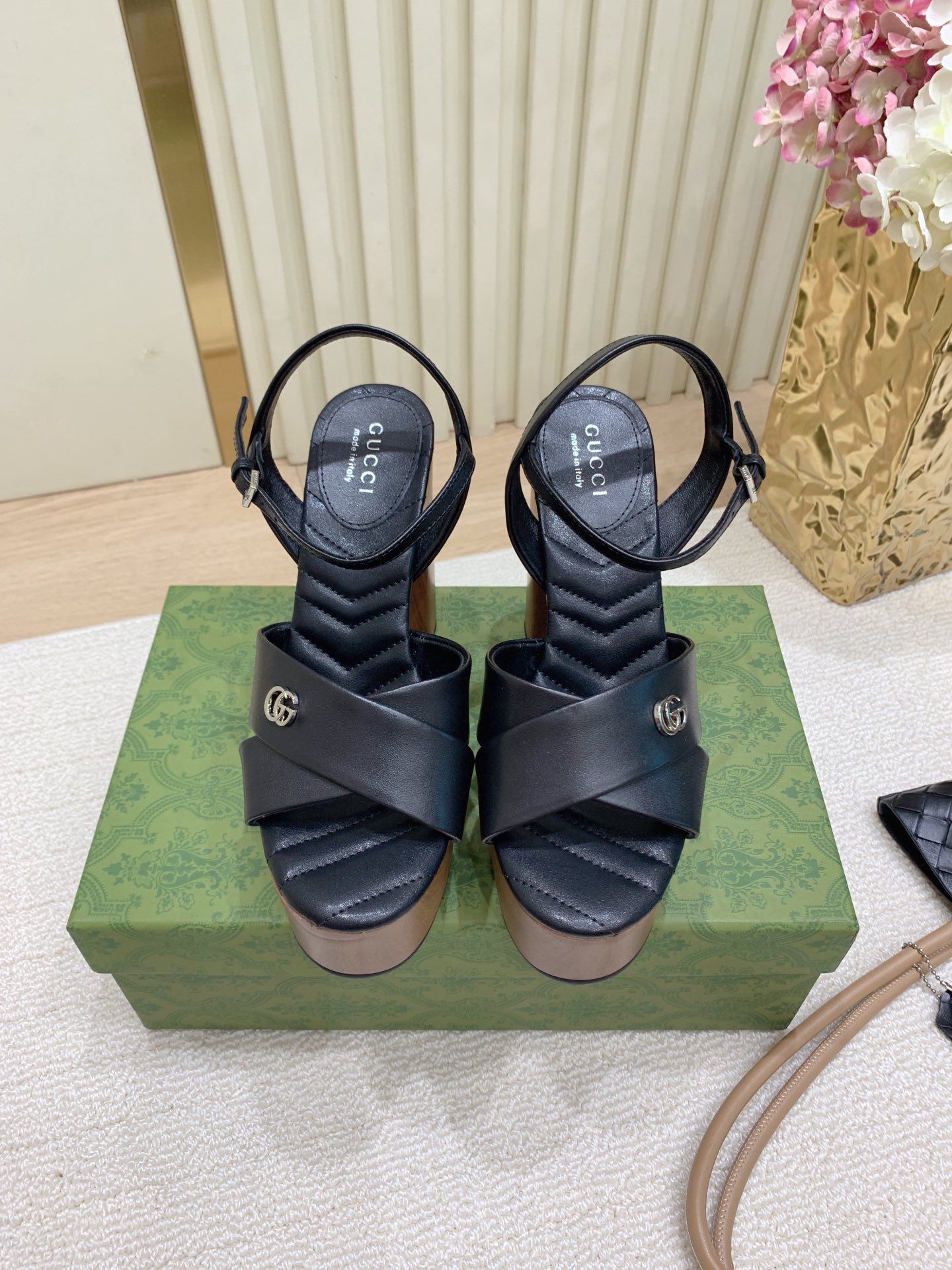 Bagsaaa Gvc*1 Women's platform sandal 835313 Black